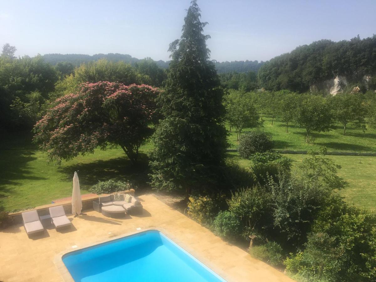 La Tuilerie Grange (Adults Only) Villa Le Bugue Bagian luar foto