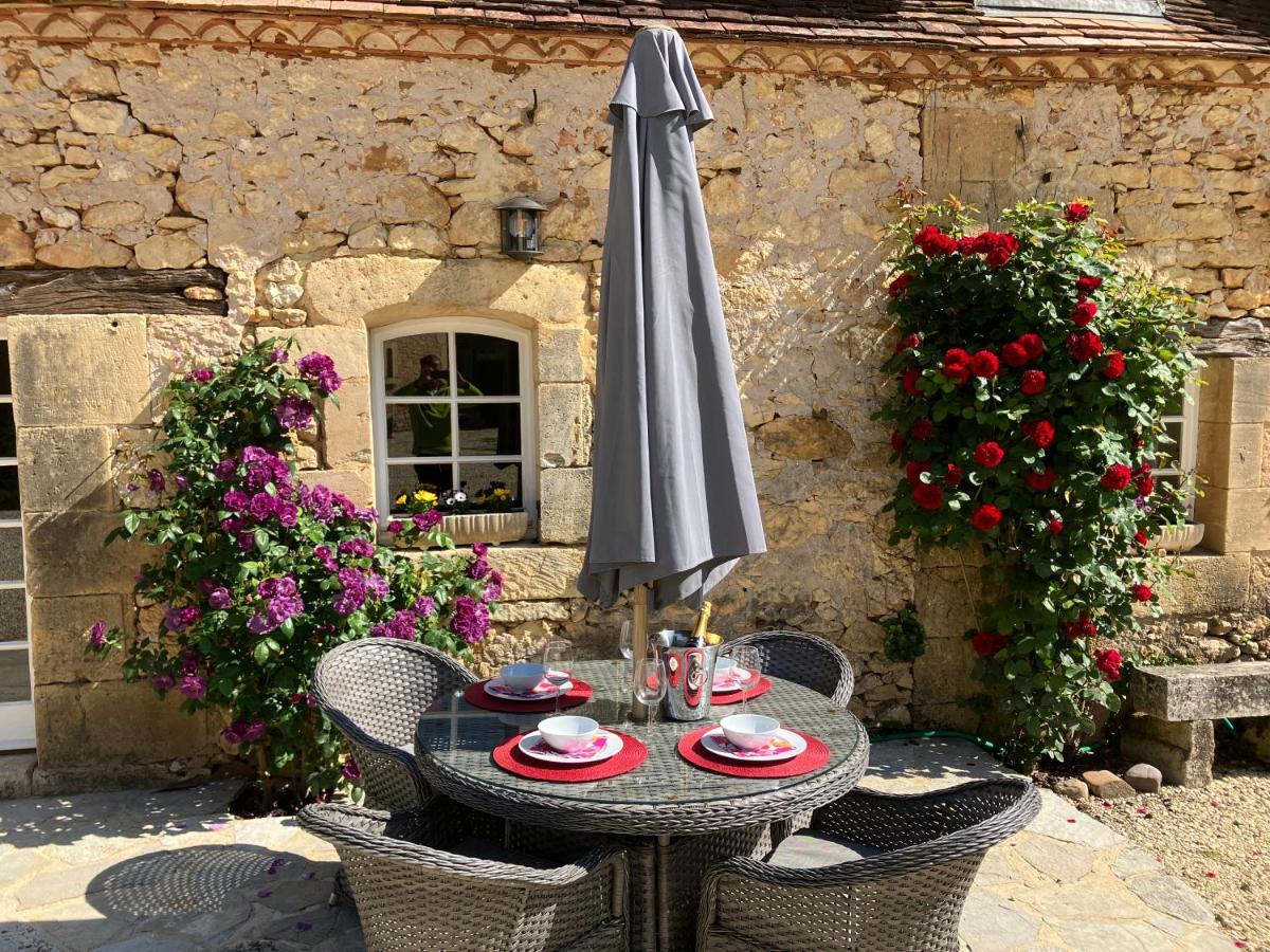 La Tuilerie Grange (Adults Only) Villa Le Bugue Bagian luar foto
