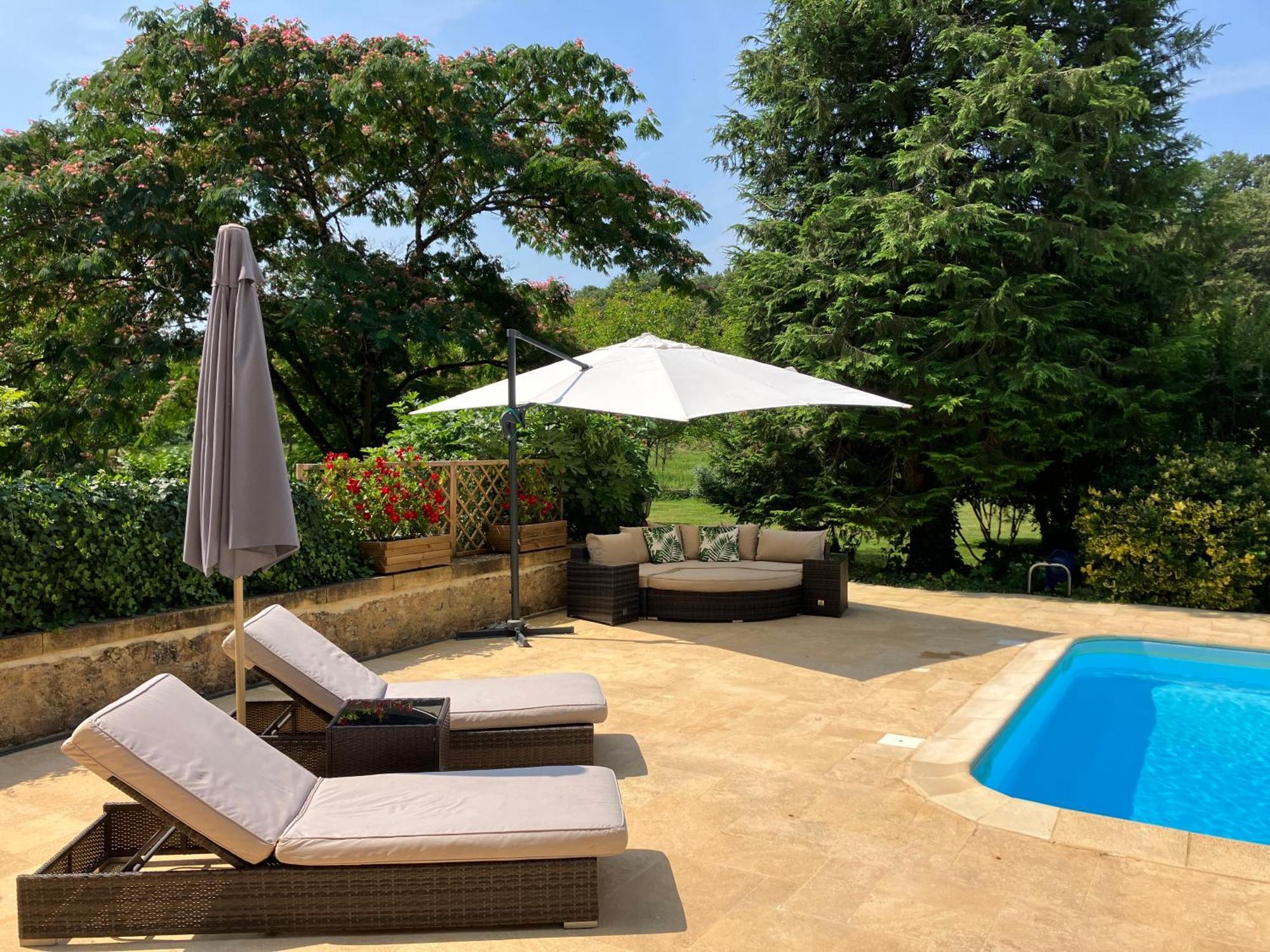 La Tuilerie Grange (Adults Only) Villa Le Bugue Bagian luar foto