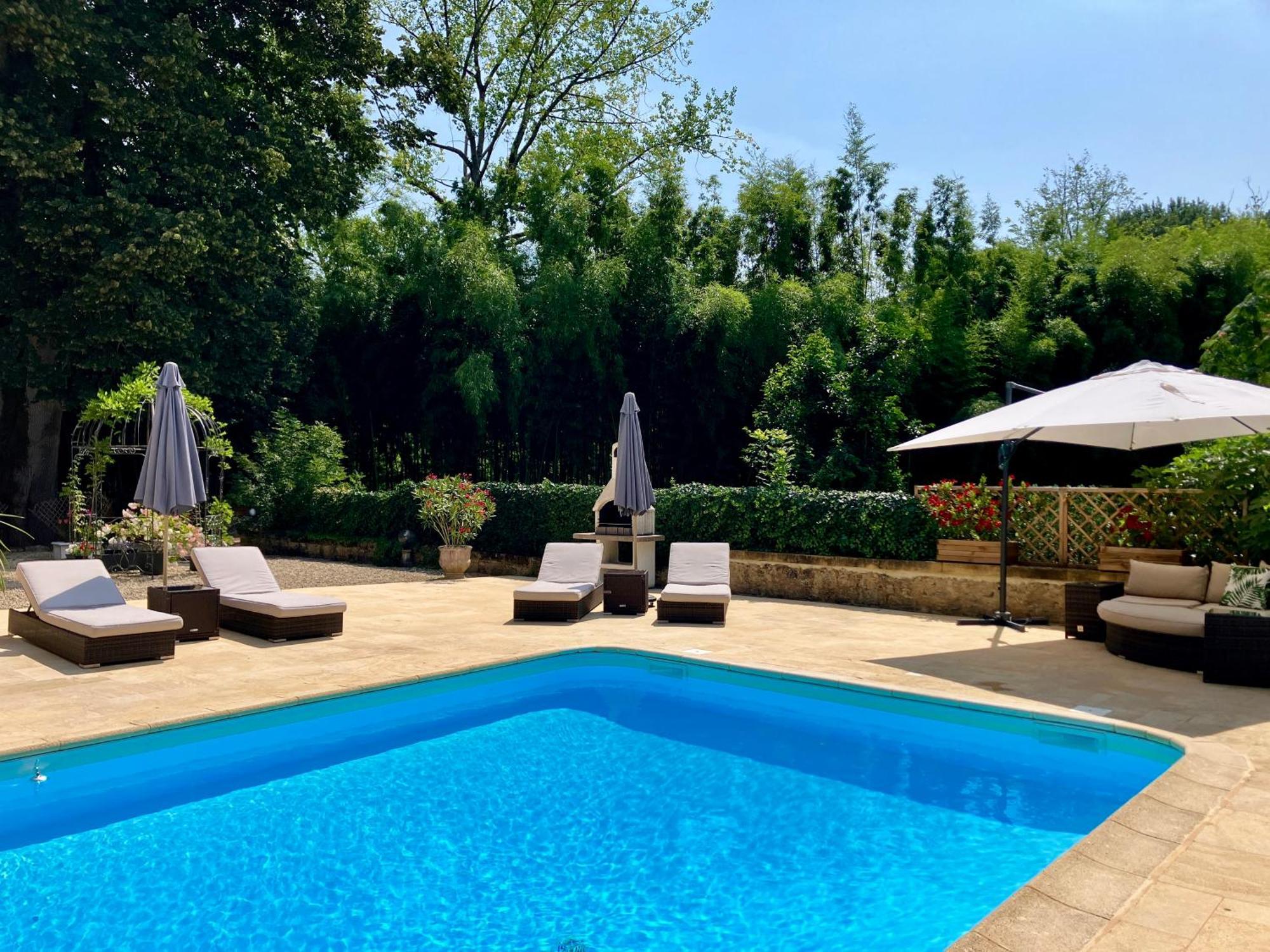 La Tuilerie Grange (Adults Only) Villa Le Bugue Bagian luar foto